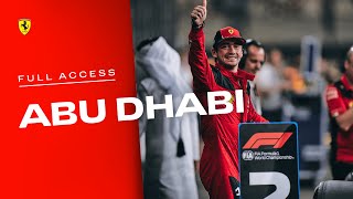 SF Full Access  2023 Abu Dhabi GP  A finale on the podium [upl. by Isaacson237]