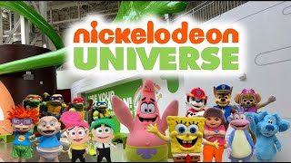 Nickelodeon Universe American Dream Walkthrough [upl. by Aicetal]