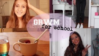 GRWM  for school [upl. by Nitneuq]