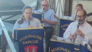 Feuerwehrkapelle Mörlenbach spielt auf dem Lindenfelser Burg und Trachtenfest den Böhmischen Traum [upl. by Atiniv]