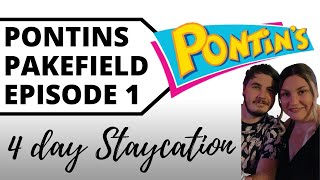 PONTINS PAKEFIELD STAYCATION EP 1  TOUR OF THE HOLIDAY PARK [upl. by Tavish]