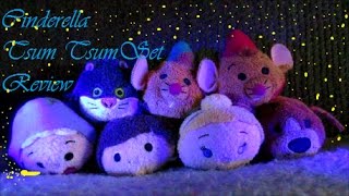 Cinderella Tsum Tsum Set Review [upl. by Asen54]