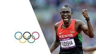 Rudisha Breaks World Record  Mens 800m Final  London 2012 Olympics [upl. by Rawde]