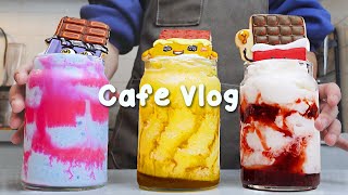 🍨카페 브이로그1시간 모아보기🎇실시간 스트리밍1 Hours VlogCafe VlogASMRTasty Coffee362 [upl. by Ylloj706]