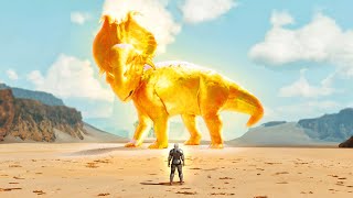 I Randomly Found A GOLDEN MEGA Dinosaur  MEGA ARK Modded 17 [upl. by Fatsug]