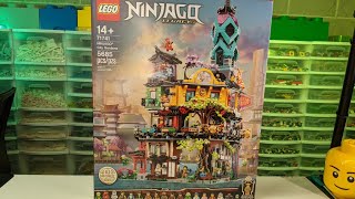 Live chill build amp chat LEGO Ninjago City Gardens 71741 Part 1 [upl. by Danika256]