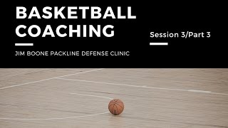 Basketball Coaching Clinic  Jim Boone Session 3Part 3 [upl. by Nyret]