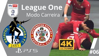 Bristol Rovers x Accrington  EFL LEAGUE ONE  4K [upl. by Elledoj252]