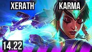 XERATH amp Jhin vs KARMA amp Jinx SUP  NA Master  1422 [upl. by Beatriz856]