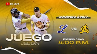 TIGRES DEL LICEY VS ÁGUILAS CIBAEÑAS  SERIE REGULAR 2024 [upl. by Kcirad]