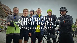 Schwarzwald  Gefährlicher Abstieg  91Km  480Hm [upl. by Luwana766]