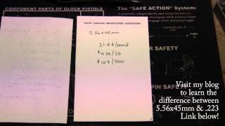 Reloading 556x45mm223 Remington Cost Breakdown [upl. by Iduj654]