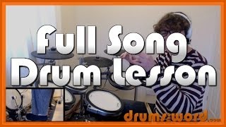 ★ Livin On A Prayer Bon Jovi ★ Drum Lesson PREVIEW  How to Play Song Tico Torres [upl. by Thordis]