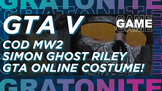 GTA Online  CODs Simon quotGhostquot Riley MW2 Mask Looks  Fast amp On Point Tutorial [upl. by Yttak791]