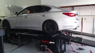 Q50 hybrid on dyno jet [upl. by Eerehc587]