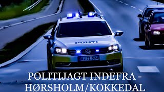 Politijagt indefra  HørsholmKokkedal [upl. by Gnahk]