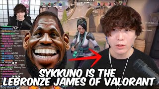 Sykkuno is The Lebronze James of Valorant ft LadyDima Silent Chillypanda amp Curvyelephant [upl. by Ehcram]