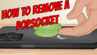 How to Remove a Popsocket from your phone case [upl. by Kwan]