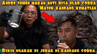 DEDE INOEN JEBAK SABUN PIPEL DI KANDANG ULAR COBRA BIKIN DEGDEGAN [upl. by Isman]