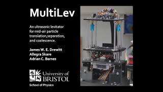 MultiLev Levitate move and merge samples in midair without contact [upl. by Syramad]