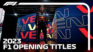 Introducing Our New 2023 F1 Opening Titles [upl. by Nugesulo]