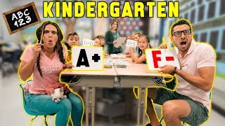 Going Back To KINDERGARTEN For A Day CHALLENGE  The Royalty Family [upl. by Ygief]