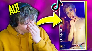 REAKCE NA CRINGE TIKTOK VIDEA [upl. by Waddington]