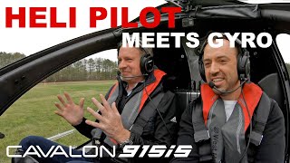 Helicopter Pilot Dan Meets Gyroplane AutoGyro NY Cavalon 915iS [upl. by Assenat]