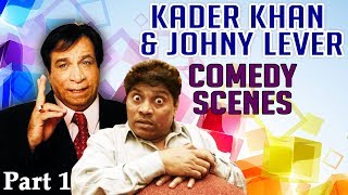 Kader Khan amp Johnny Lever Comedy Scenes  Ghar Ho To Aisa Yaarana Hulchul  Joru Ka Ghulam [upl. by Adnohsak]