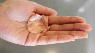 DIY How to Make an Edible Water quotBottlequot or Bubble [upl. by Betteanne897]