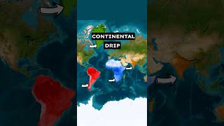 Why do the landmasses of the earth point southwards facts geography shorts history continental [upl. by Hanforrd]