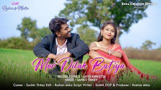 New Nagpuri Romantic Video song 2023  Mor Dilak Batiya  Singer Artis Kerketta Ft Roshan amp Madhu [upl. by Pietro482]