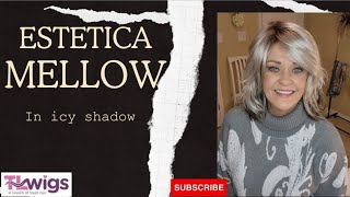 Wig review Estetica MELLOW in Icy shadow Use code Alicia35 tlwigs [upl. by Eizeerb117]