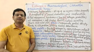 Estrogen Part02 Pharmacological Utilization of Estrogen in Human Body  Pharmacology of Estrogen [upl. by Alesig592]