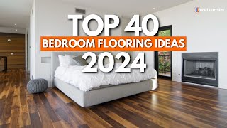 40 Bedroom Flooring Ideas 2024  Flooring Design Trends 2024 [upl. by Sparkie]