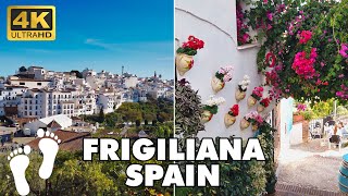 FRIGILIANA Andalucia Spain Most Beautiful Village ► Walking Tour 4K ► [upl. by Zephan]