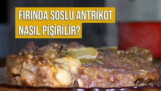 FIRINDA SOSLU ANTRİKOT NASIL YAPILIR Lezzetli Yemekler [upl. by Nari]