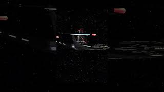 USS Enterprise J VS Husnock Warship startrek starships startrekbridgecommander [upl. by Luisa900]