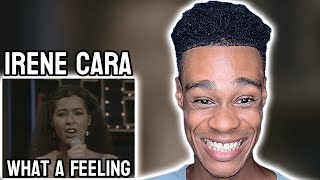 Irene Cara  What A Feeling  FIRST TIME REACTION [upl. by Lepper136]