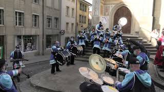 guggenmusik les Tricounis Carnaval Estavayer 2024 Part1 [upl. by Ahsain]