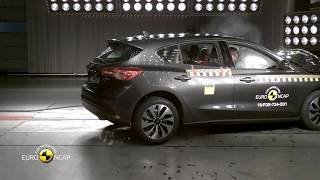 Euro NCAP Crash Test of Ford Focus 2018 [upl. by Japheth]