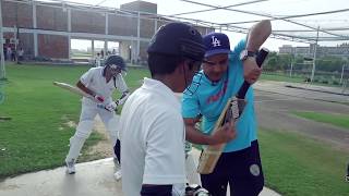 Cricket Trials from summer camp with Virendra Sehwag theknowledgeyard Sehwagbattingtips [upl. by Lawtun]