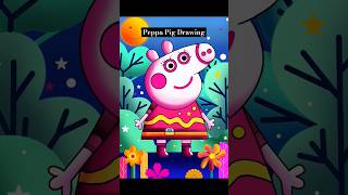 Peppa Pig Drawing on IbisPaint x Digital drawing peppapig [upl. by Damiani]