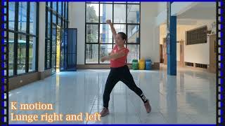 1 MINUTE CHEER DANCE ROUTINE  APPLICATION OF BASIC MOTIONS [upl. by Redla]