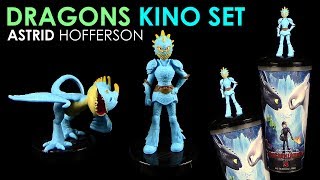 Dragons 3  Kino Set  Astrid Hofferson  Merchandise Figur zum Film [upl. by Cianca215]