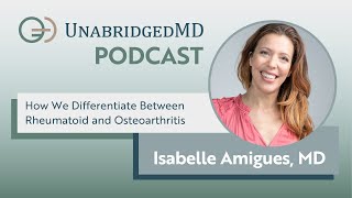 How We Differentiate Between Rheumatoid Arthritis and Osteoarthritis [upl. by Adlemy222]