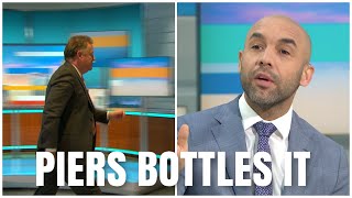 Piers Morgan Storms Out After Alex Beresford Makes Him MELT On GMB TopicalTea [upl. by Tekcirk867]