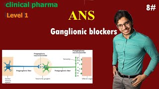 Ganglionic Blockers  ANS  الحلقة8من المستوي1 في كورس كلنيكال فارما [upl. by Eiddet803]