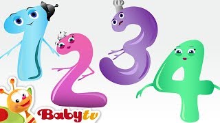 Charlie and the Numbers  Counting Song Meet the Numbers  BabyTV [upl. by Farrell655]