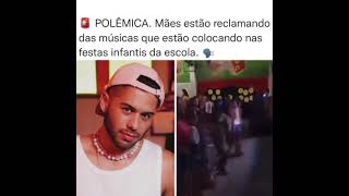 Musica do Zé Felipe senta Danada sendo colocada para crianças dançarem na escola [upl. by Eiznik]